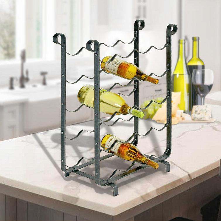 Wine best sale rack angle